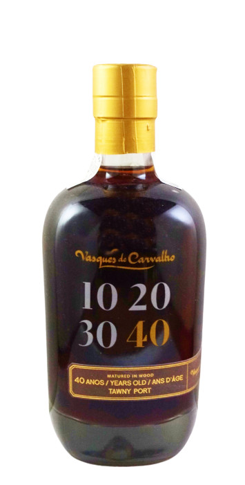 VASQUES DE CARVALHO 40 YEARS OLD TAWNY 375 ML Manuel Tavares