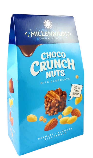 MILLENNIUM CHOCO CRUNCH AMENDOIM & AMENDOA (100 GR)