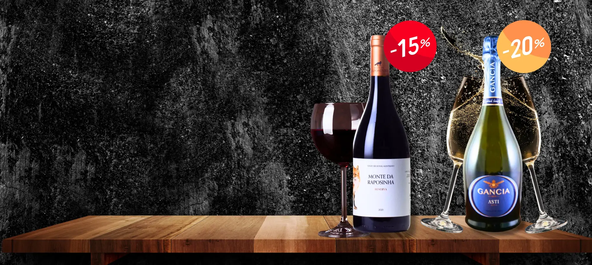 Between the sparkle of Asti and the strength of Alentejo