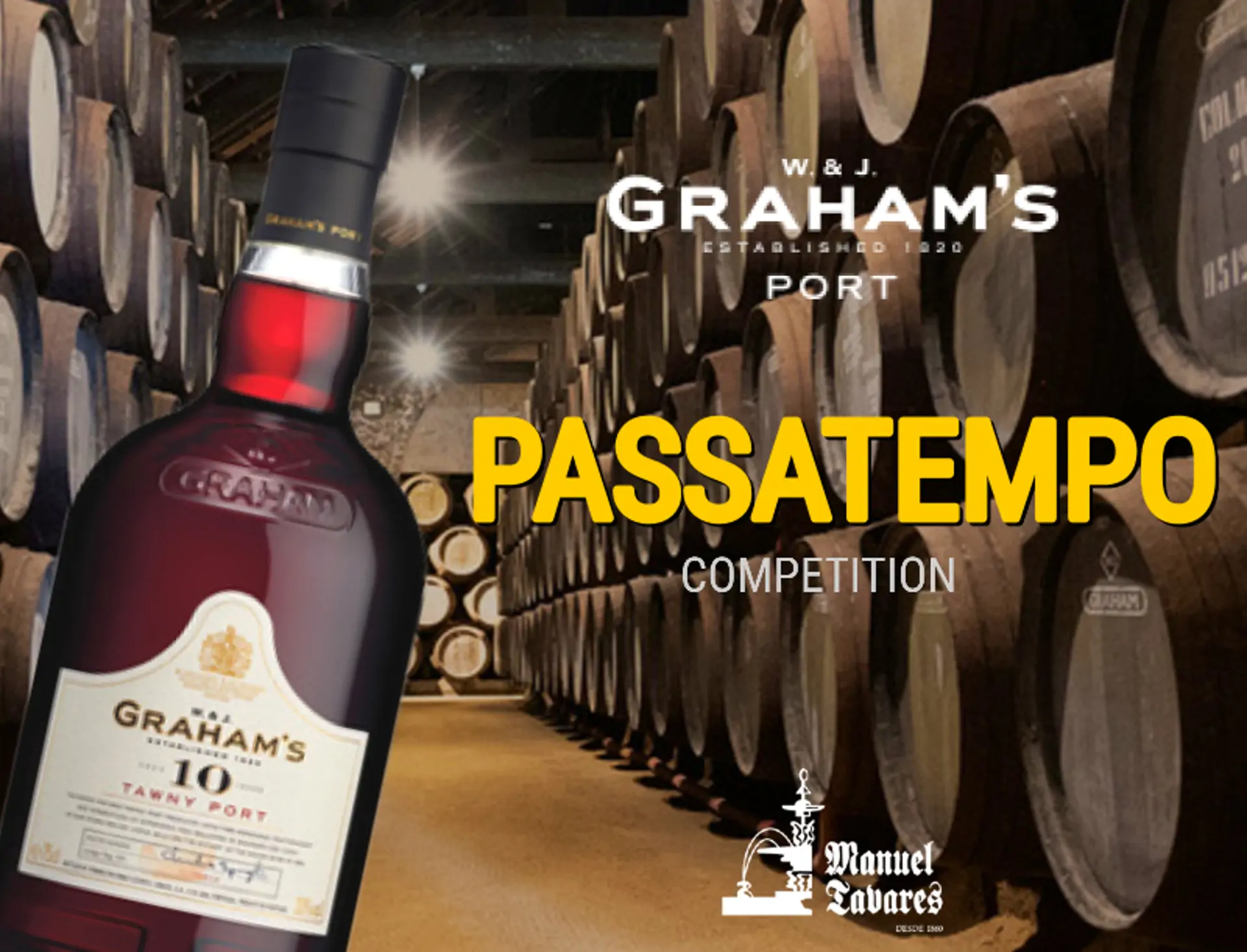 Passatempo Graham´s 10 Anos Tawny!