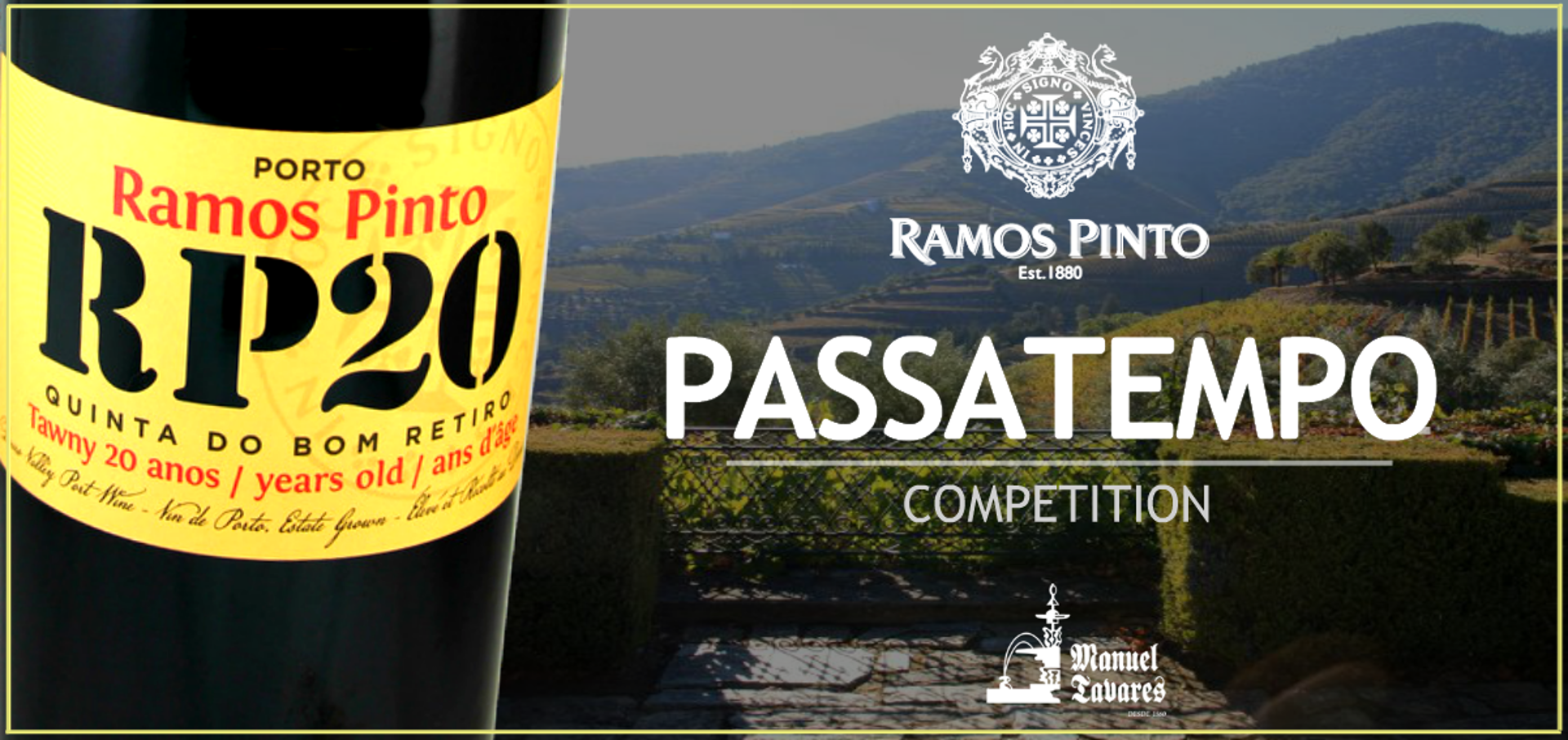 Ramos Pinto 20 Years Old Tawny Competition at our Facebook!