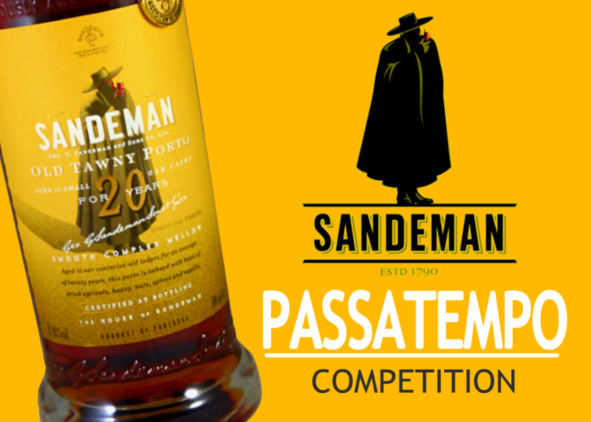 Passatempo Sandeman 20 Anos no Facebook!