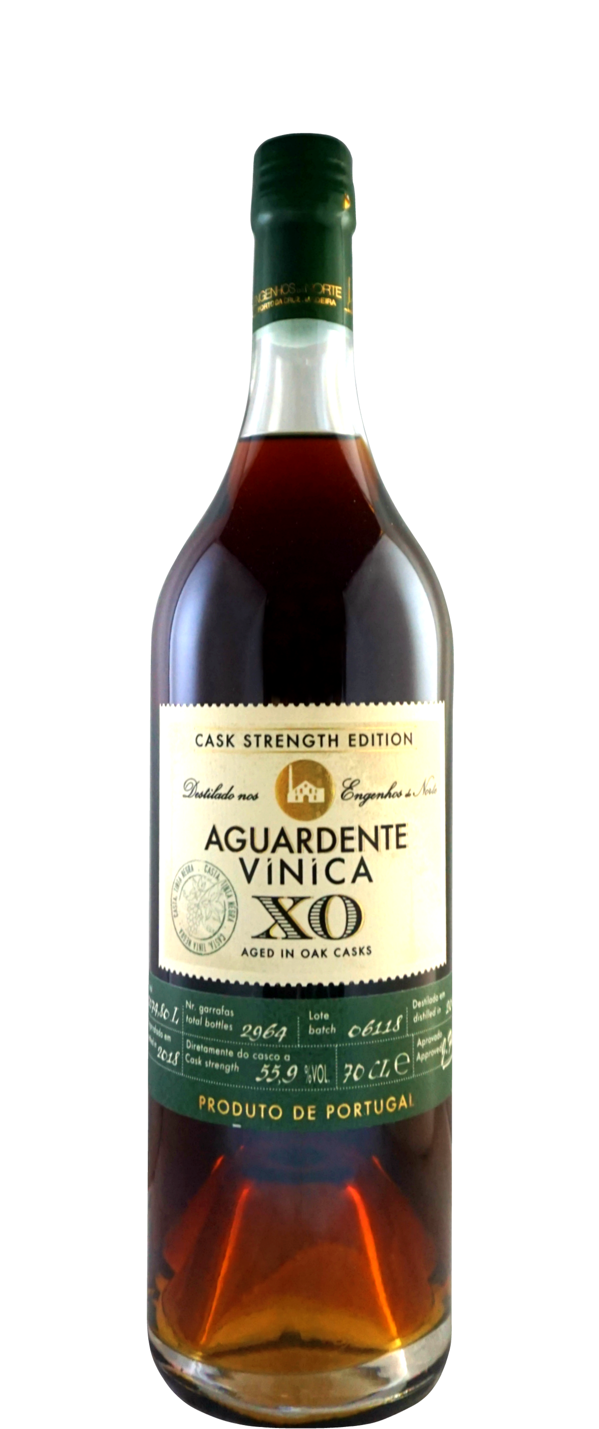 AGUARDENTE VíNICA XO J.FARIA