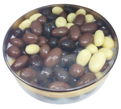 AMÊNDOA DE CHOCOLATE MIX 600 G (CAIXA)