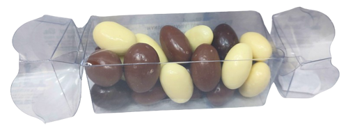 AMÊNDOA DE CHOCOLATE MIX 130 G (CAIXA REBUÇADO)