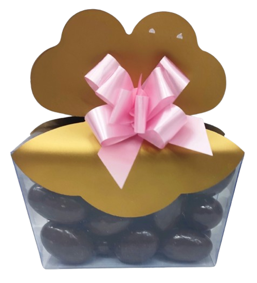 AMÊNDOA DE CHOCOLATE NEGRO 160 G (CAIXA)