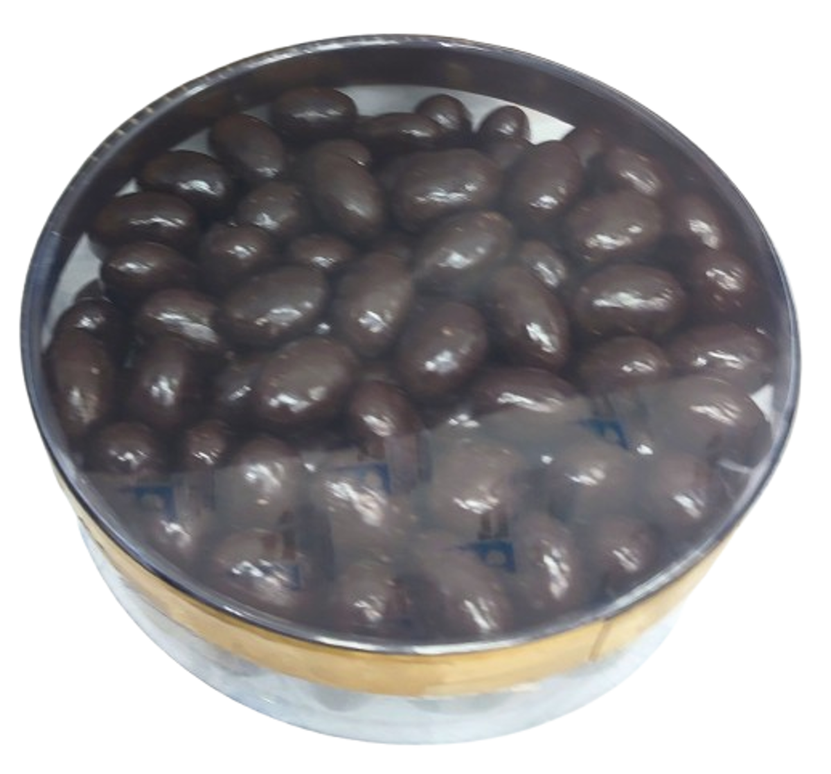 AMÊNDOA DE CHOCOLATE NEGRO 600 G (CAIXA)