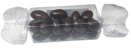 DARK CHOCOLATE ALMONDS 130 G (CANDY BOX)