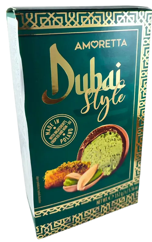 AMORETTA DOCES DE CHOCOLATE DO DUBAI (152 GR)