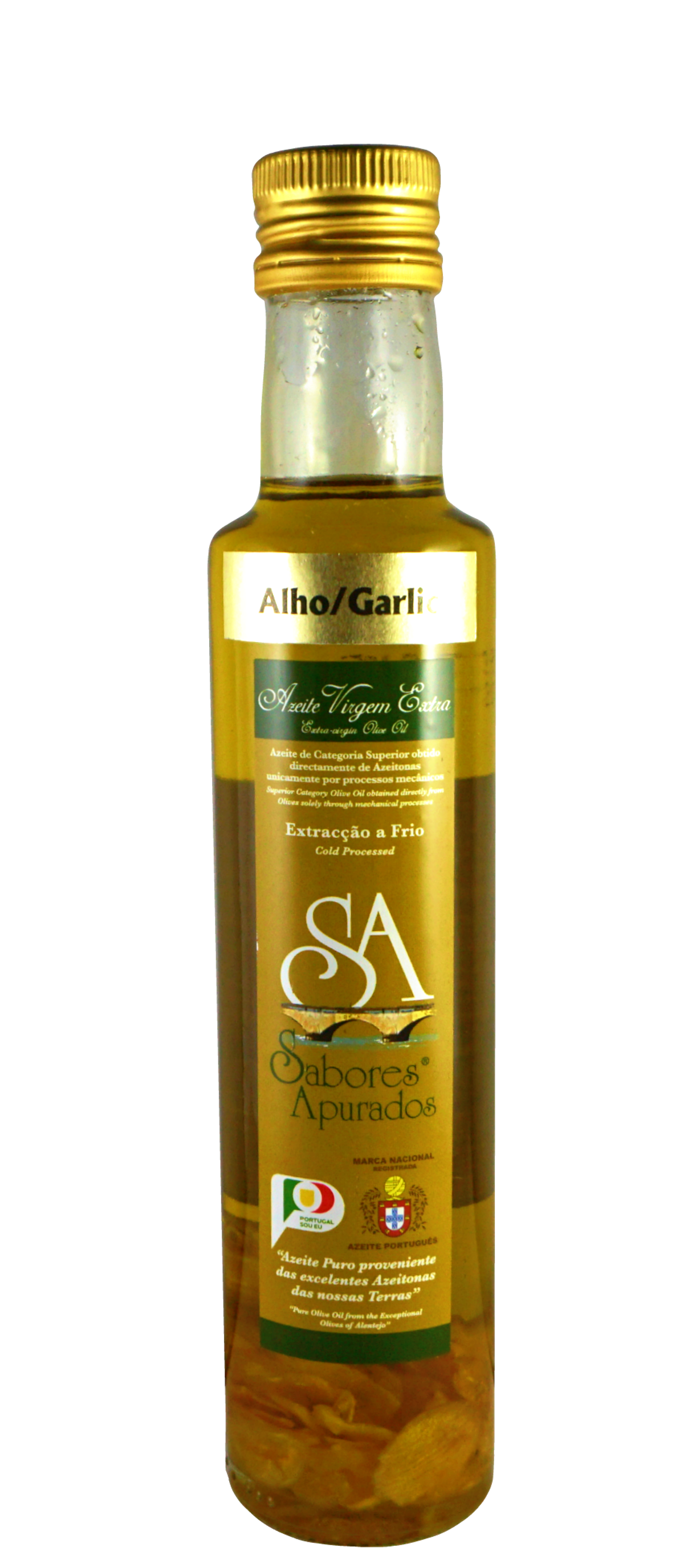 AZEITE COM ALHO SABORES APURADOS