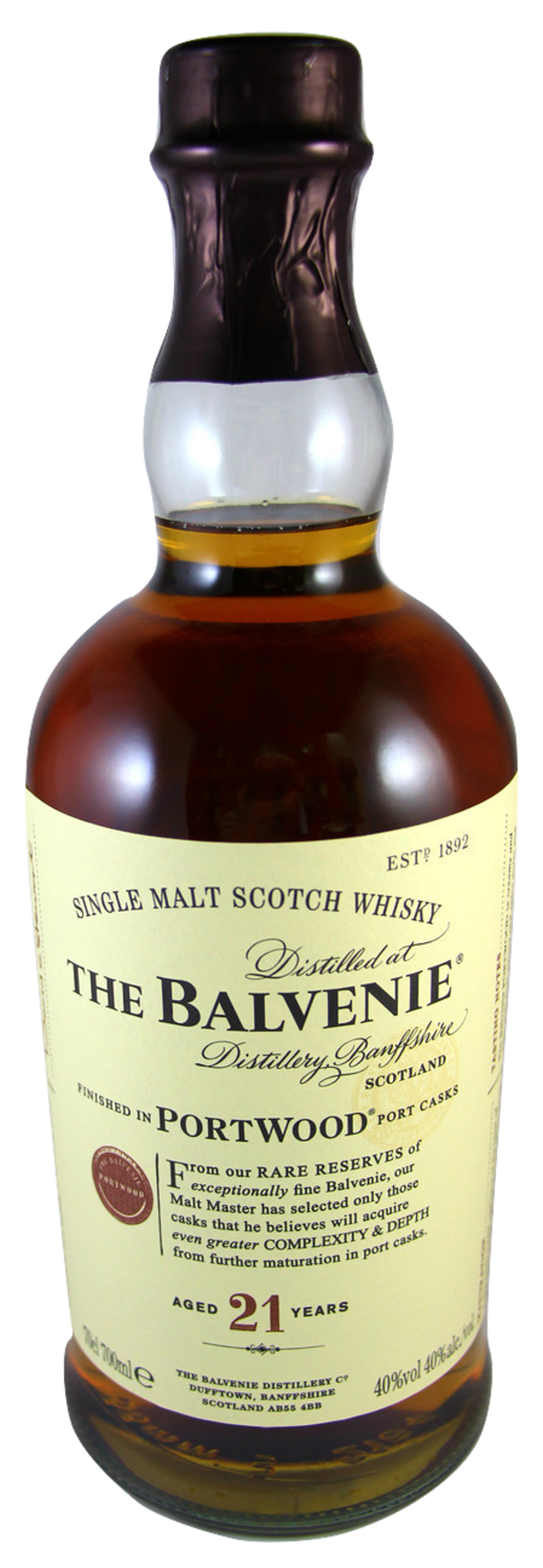 BALVENIE PORTWOOD 21 YEARS