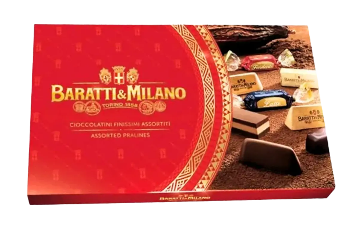 BARATTI MILANO ASSORTED PRALINES (230 GR)