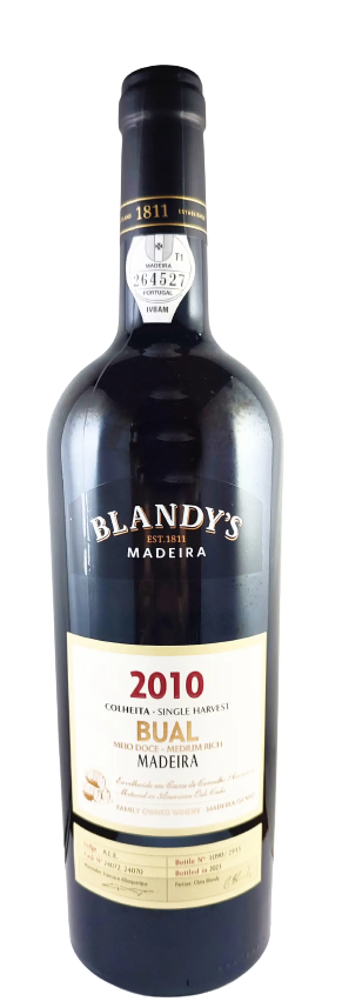 BLANDY´S BUAL 2010 HARVEST