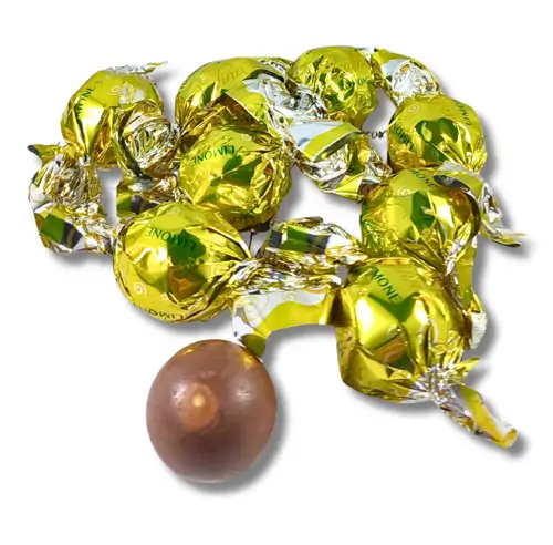 BOMBONS DE CHOC. LEITE & BRANCO COM LIMÃO