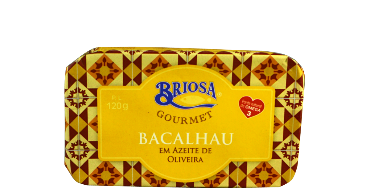 BACALHAU EM AZEITE DE OLIVEIRA BRIOSA