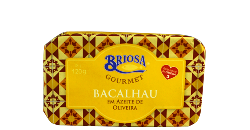 BACALHAU EM AZEITE DE OLIVEIRA BRIOSA