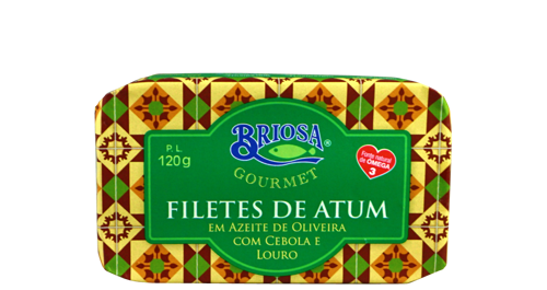 TUNA FILLETS IN OLIVE OIL WIH ONION AND BAY LEAF BY BRIOSA