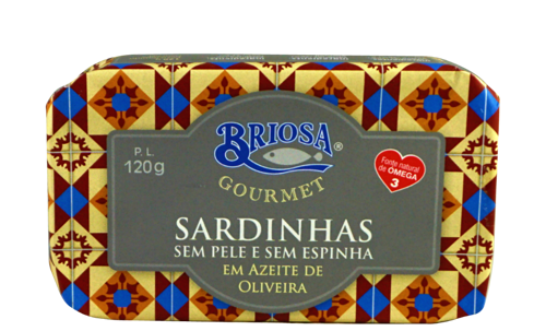 BONELESS AND SKINLESS SARDINES BY BRIOSA