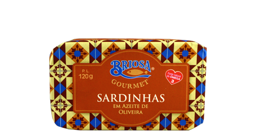 SARDINHAS EM AZEITE DE OLIVEIRA BRIOSA