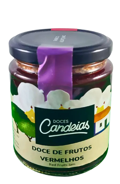DOCE DE FRUTOS VERMELHOS (250 GR) - CANDEIAS