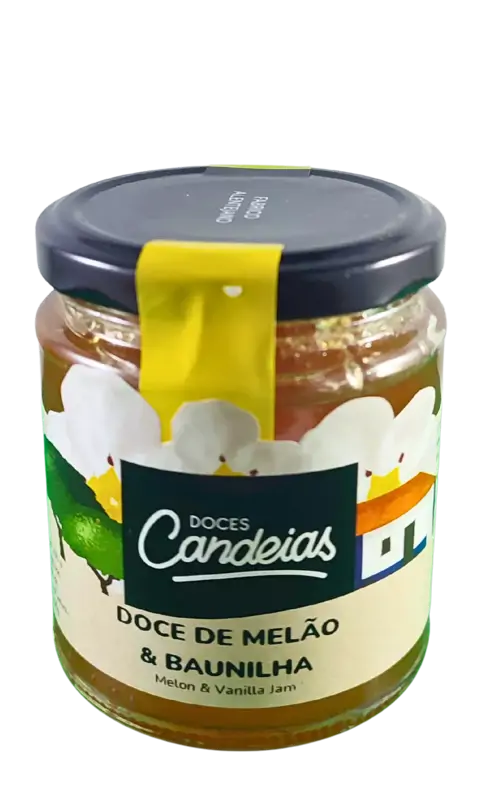 DOCE MELÃO E BAUNILHA (250 GR) - CANDEIAS