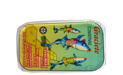 MACKEREL IN OLIVE OIL BY GRACIETE