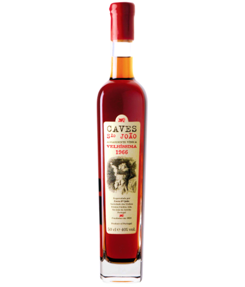 CAVES SÃO JOÃO AGUARDENTE VELHÍSSIMA 1966