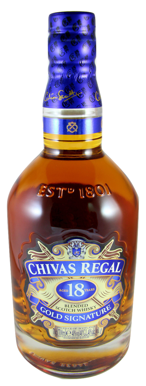 CHIVAS REGAL 18 ANOS GOLD SIGNATURE