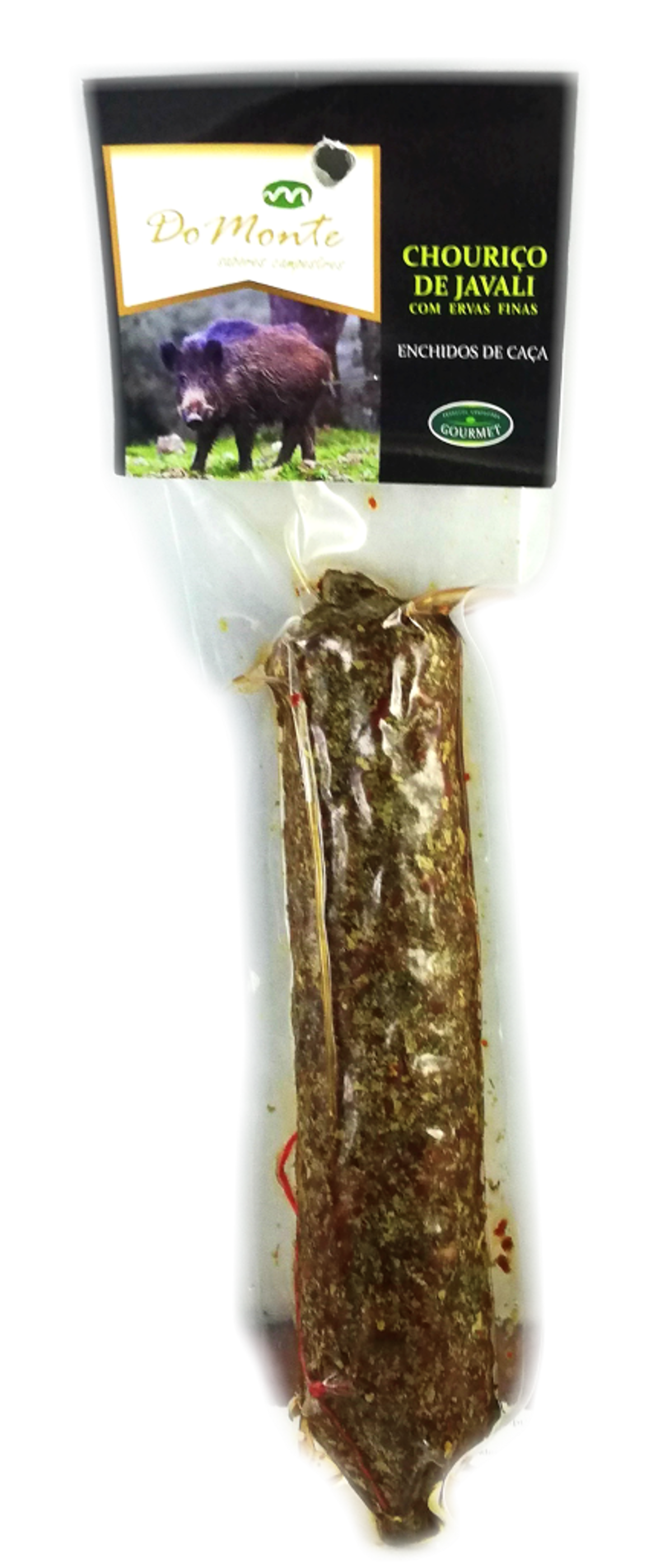 CHOURIÇO DE JAVALI COM ERVAS FINAS