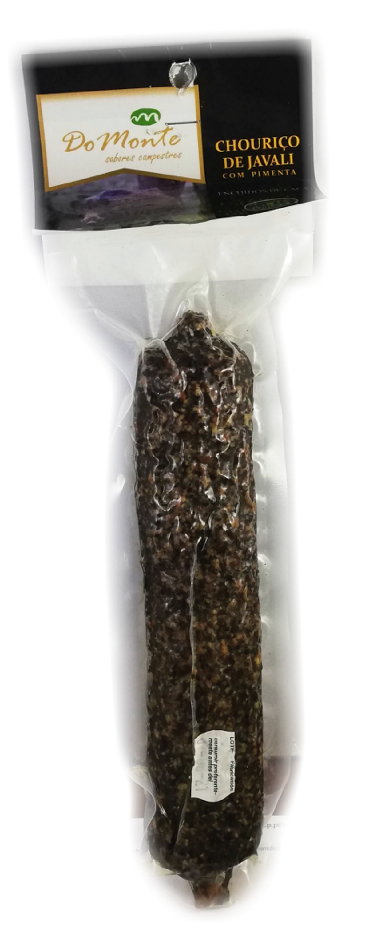 CHOURIÇO DE JAVALI COM PIMENTA