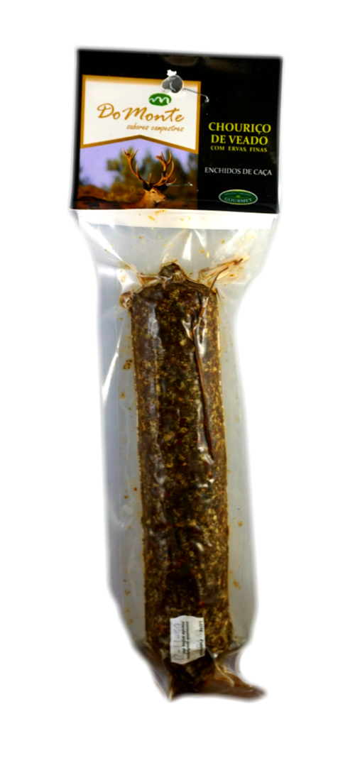 CHOURIÇO DE VEADO COM ERVAS FINAS