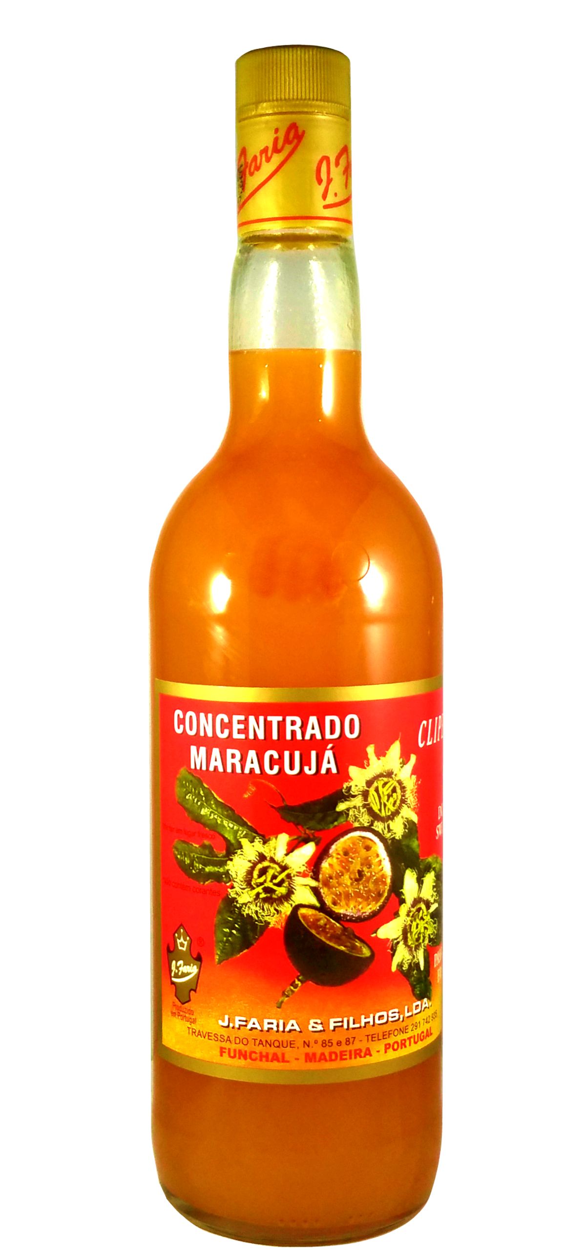 CONCENTRADO DE MARACUJÁ (Ilha da Madeira)