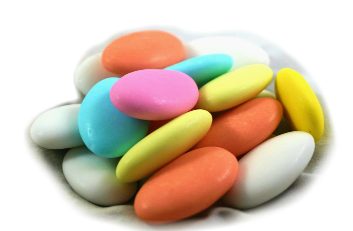 BELGIAN TYPE CHOCOLATE DRAGEES