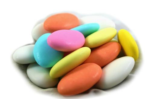 BELGIAN TYPE CHOCOLATE DRAGEES