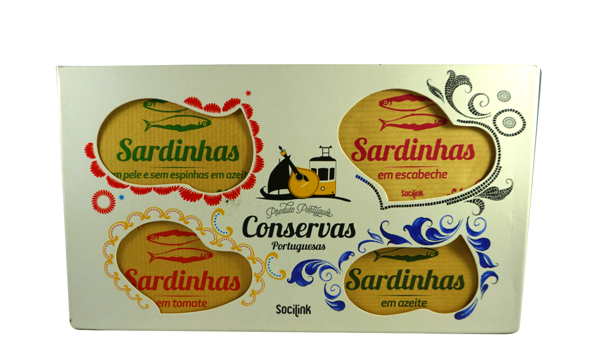CONJUNTO DE CONSERVAS DE SARDINHA SOCILINK