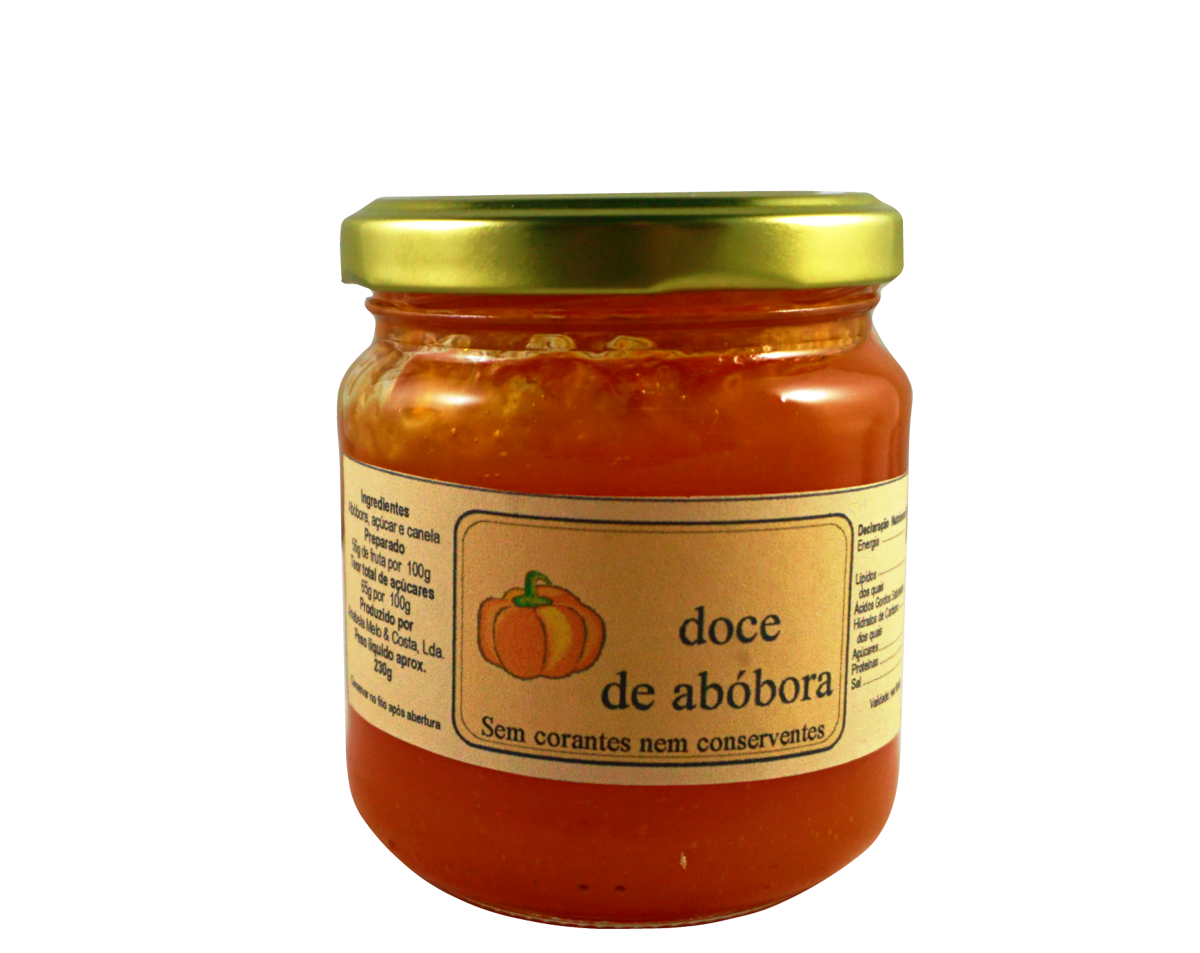 DOCE DE ABÓBORA