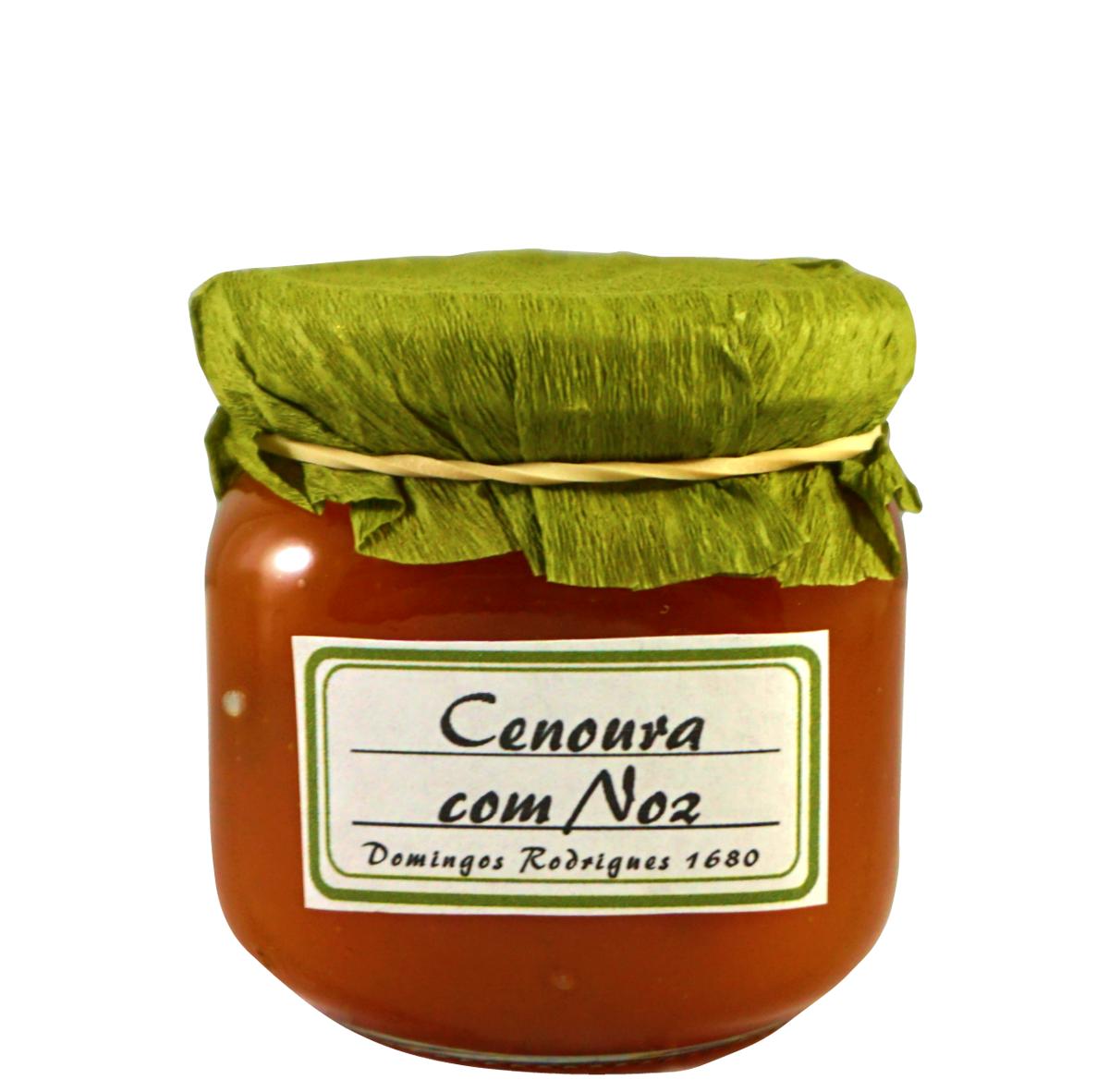 DOCE DE CENOURA COM NOZ