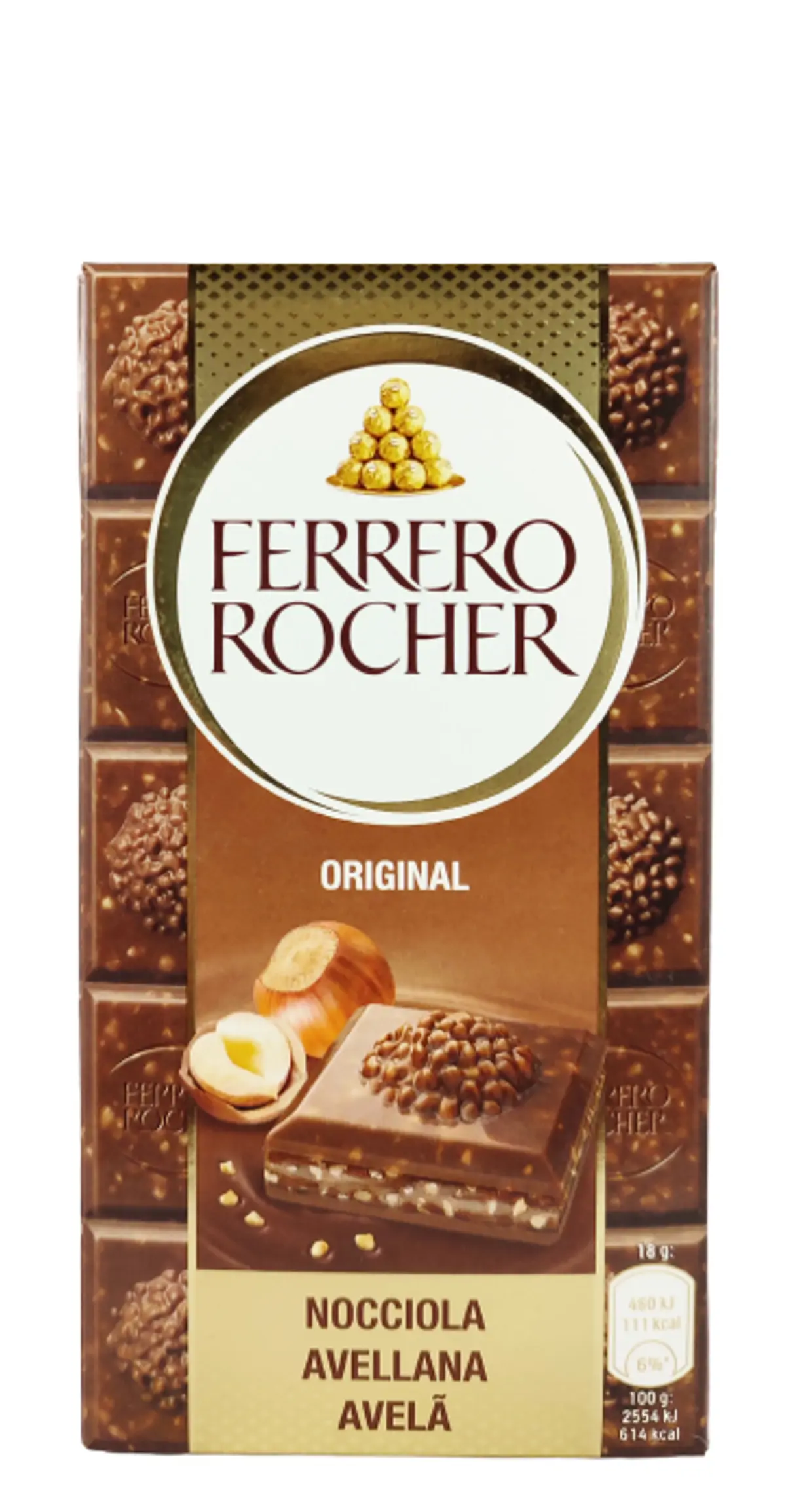 FERRERO ROCHER TABLETE ORIGINAL (90 GR)