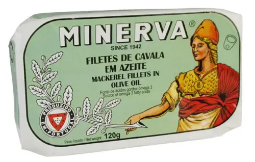 MACKEREL FILLETS IN OLIVE OIL BY MINERVA