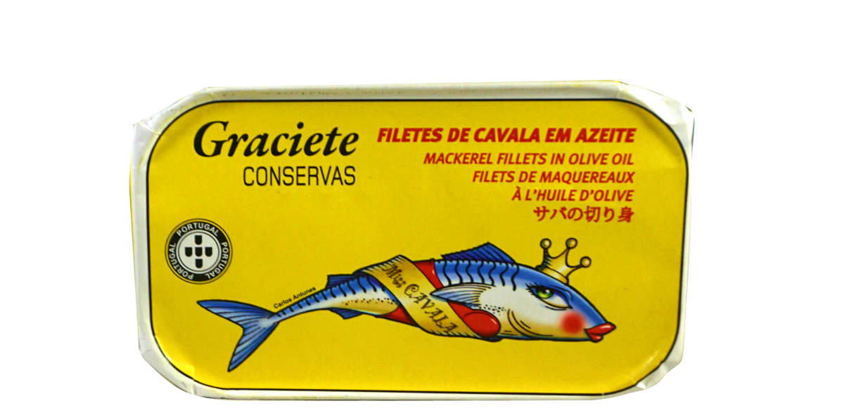 MACKEREL FILLETS IN OLIVE OIL BY GRACIETE