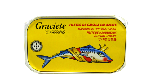 MACKEREL FILLETS IN OLIVE OIL BY GRACIETE