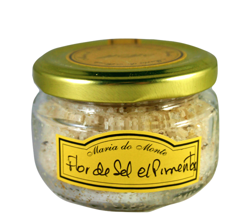 FLOR DE SAL COM PIMENTAS