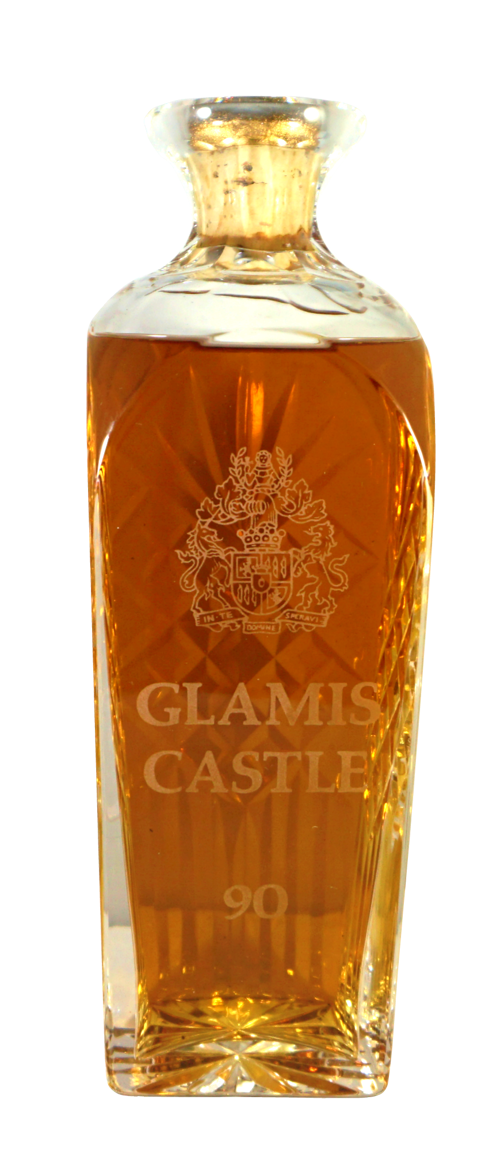 GLAMIS CASTLE CRISTAL -LIMITED EDITION QUEEN MOTHER 90TH BIRTHDAY