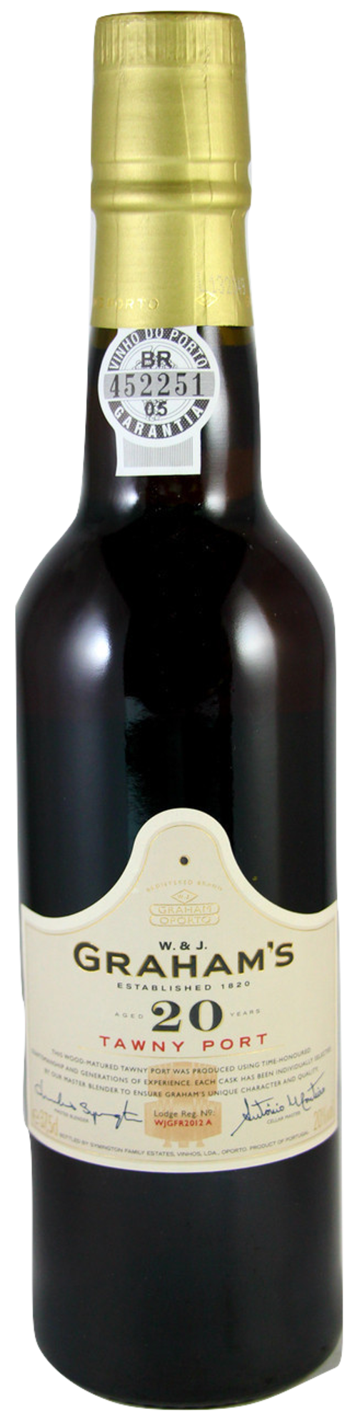 GRAHAM´S 20 ANOS (375 ml)