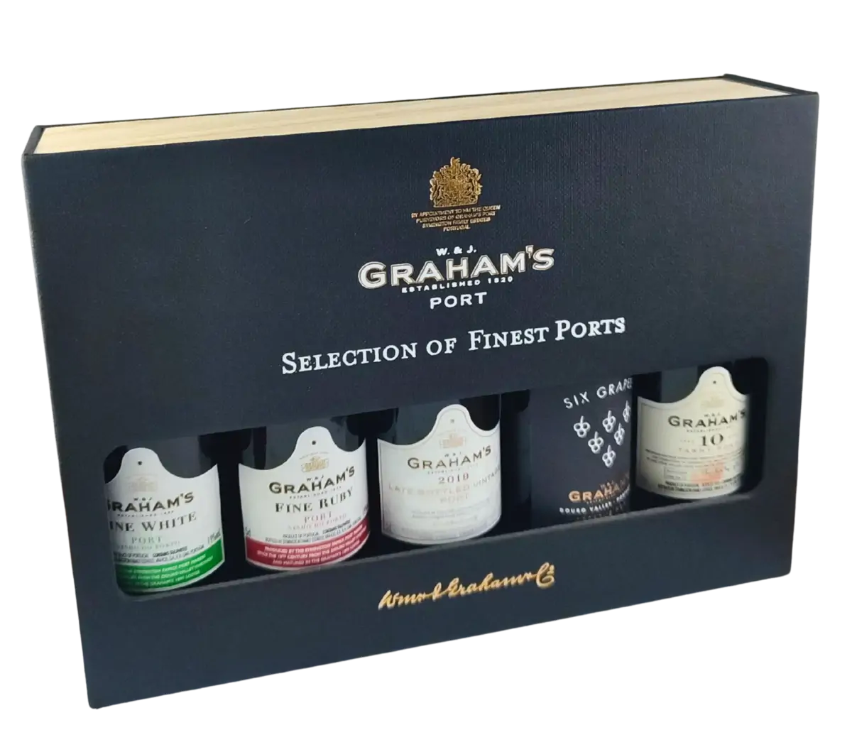 GRAHAM´S SET WITH 5 MINIATURE BOTTLES