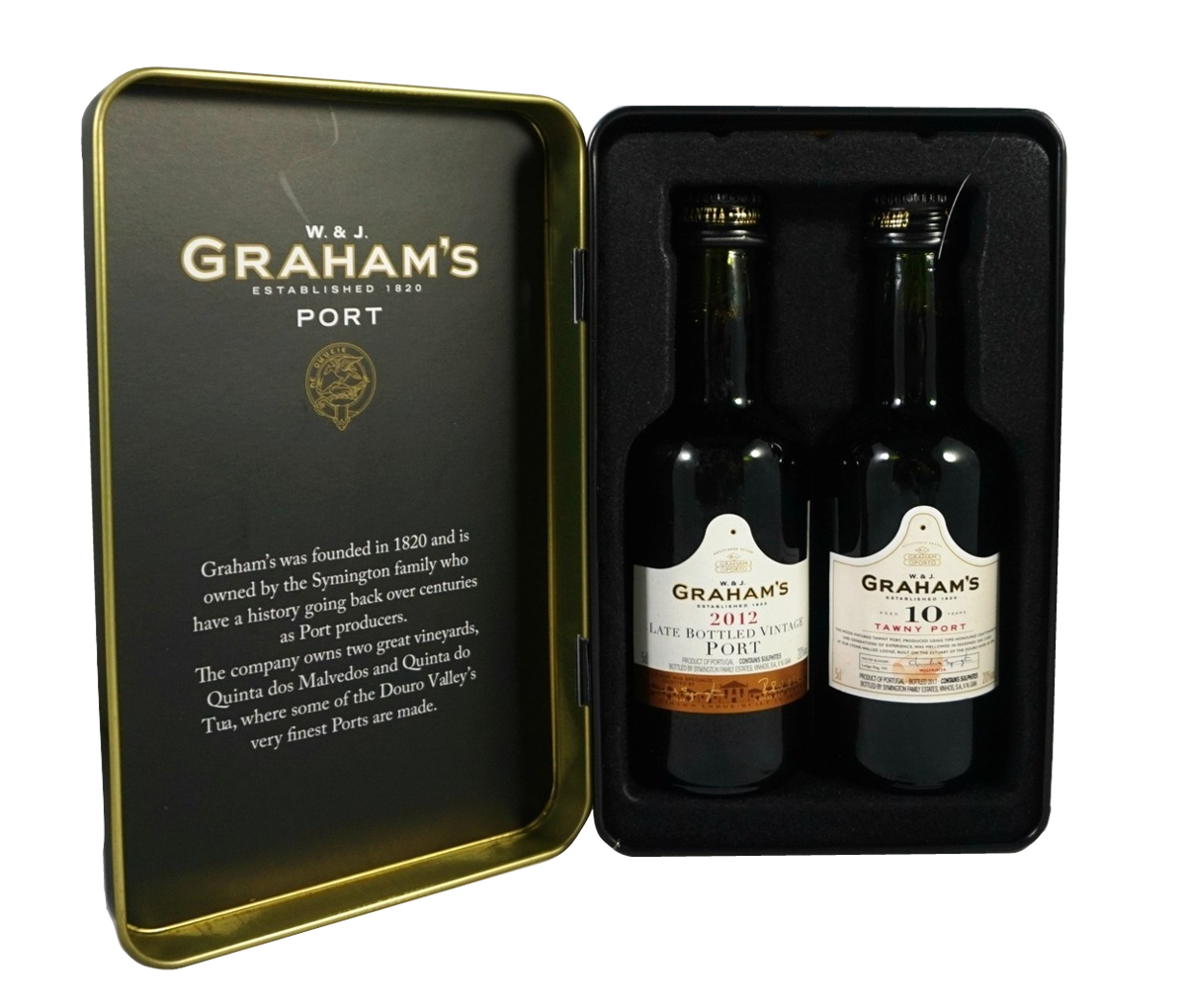 GRAHAM´S SET 2 MINIATURES PORT WINE