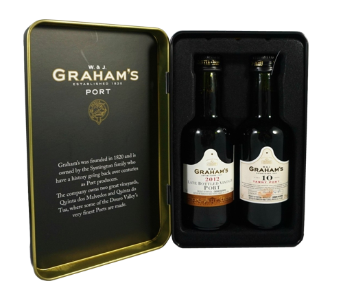 GRAHAM´S SET 2 MINIATURES PORT WINE