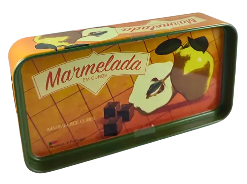 SQUARE QUINCE MARMELADE - TIN (120 GR)