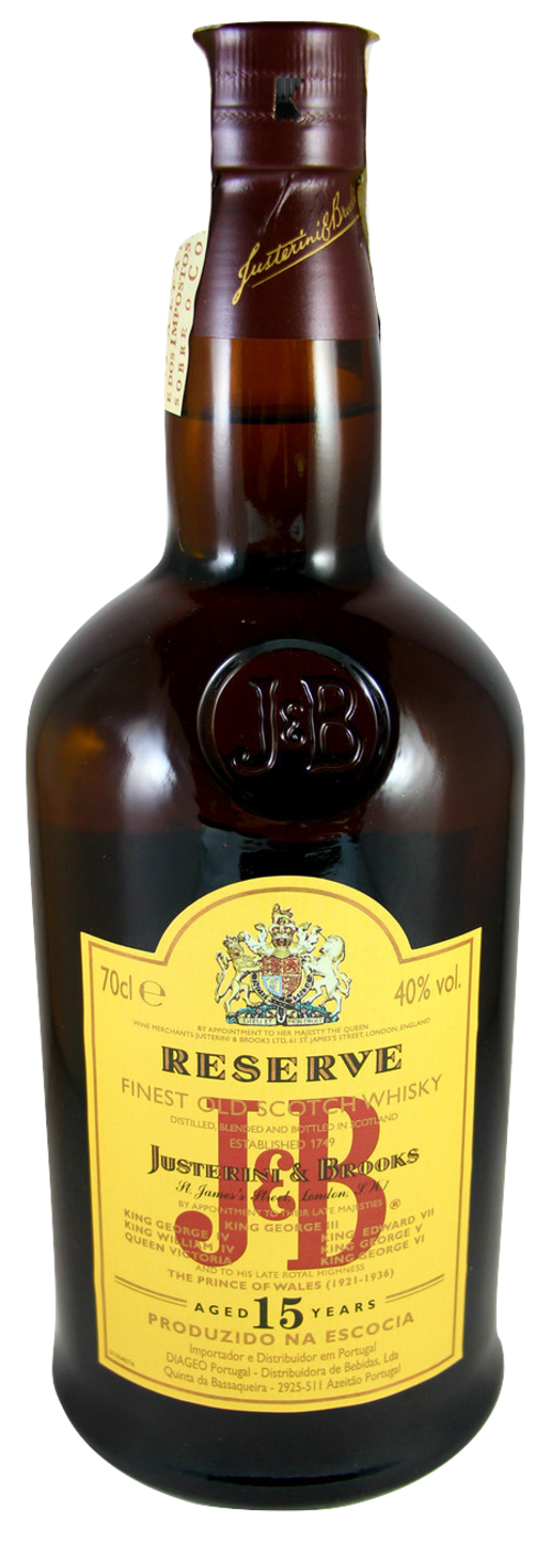 J&B RESERVE 15 YEARS