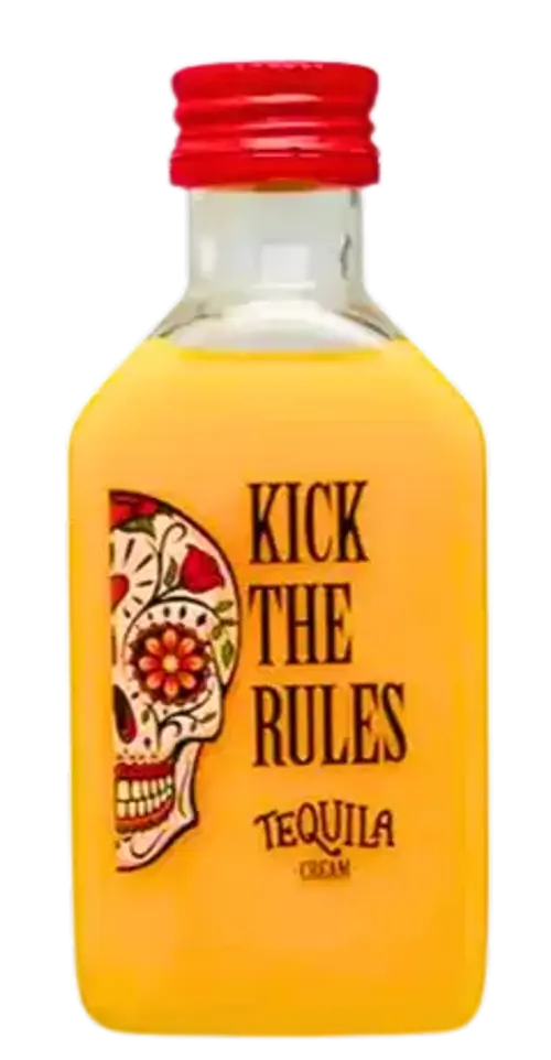 MANGO CREAM LIQUEUR WITH TEQUILA by KICK THE RULES (50 ML)